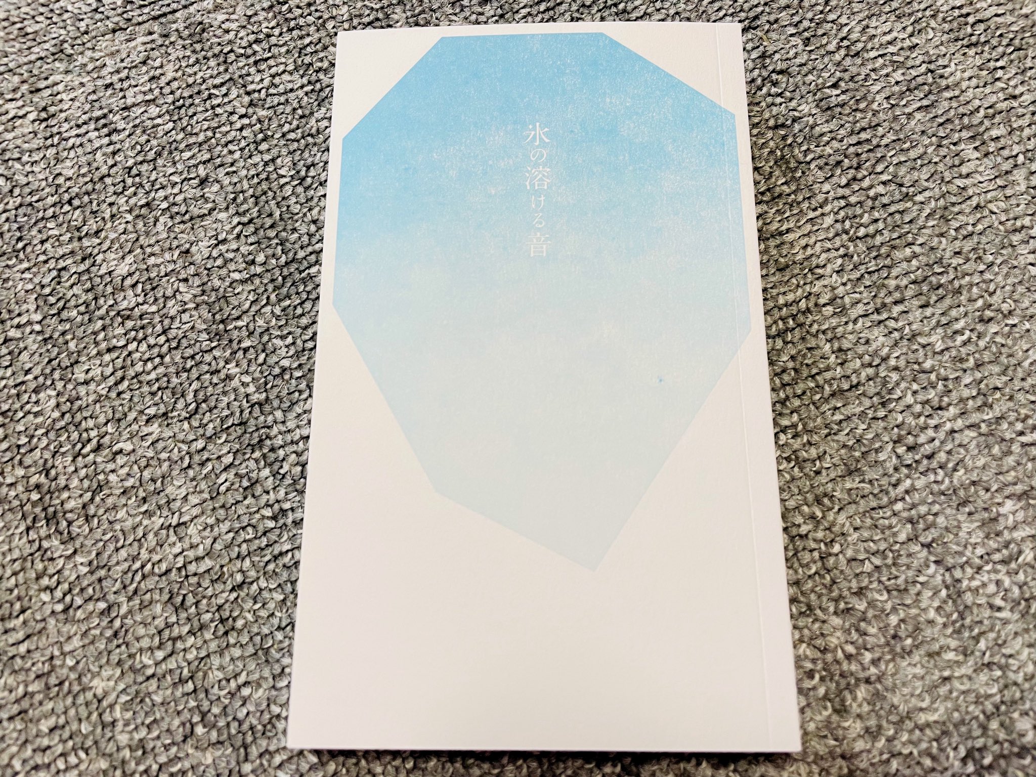 氷の溶ける音 モモコグミカンパニー自費出版詩集 氷の溶ける音 モモコグミ