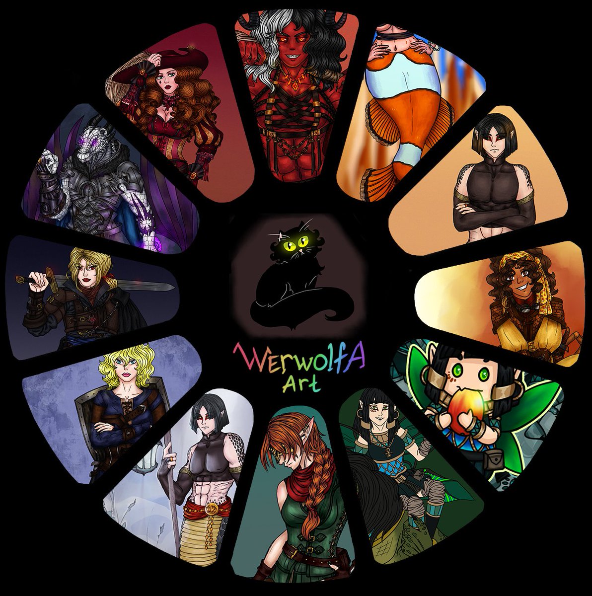 Вночі побачила в однієї художниці один челлендж... І, звичайно, відчула потребу зробити його от прямо B ТОЙ момент, о третій ночі🗿
Можу зробити висновок, що в маю багато синіх і червоних артів... супер-мало жовтих і помаранчевих (і зелених, сама Сагіра🙈)
#the_color_wheel