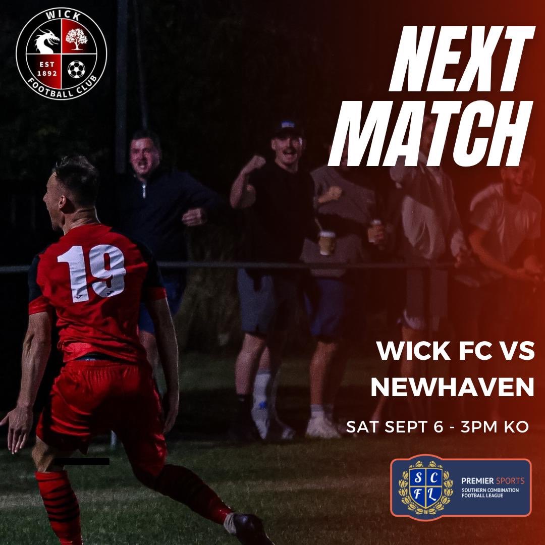 wick_club's tweet image. We are back at Crabtree Park for @TheSCFL Premier Division game against Newhaven.

⚽️ 3pm KO 
🍺 Bar &amp;amp; food from 1.30pm 
🎟️ £6 adults/£4 concession/u16 free with paying adult 

#UpTheDragons