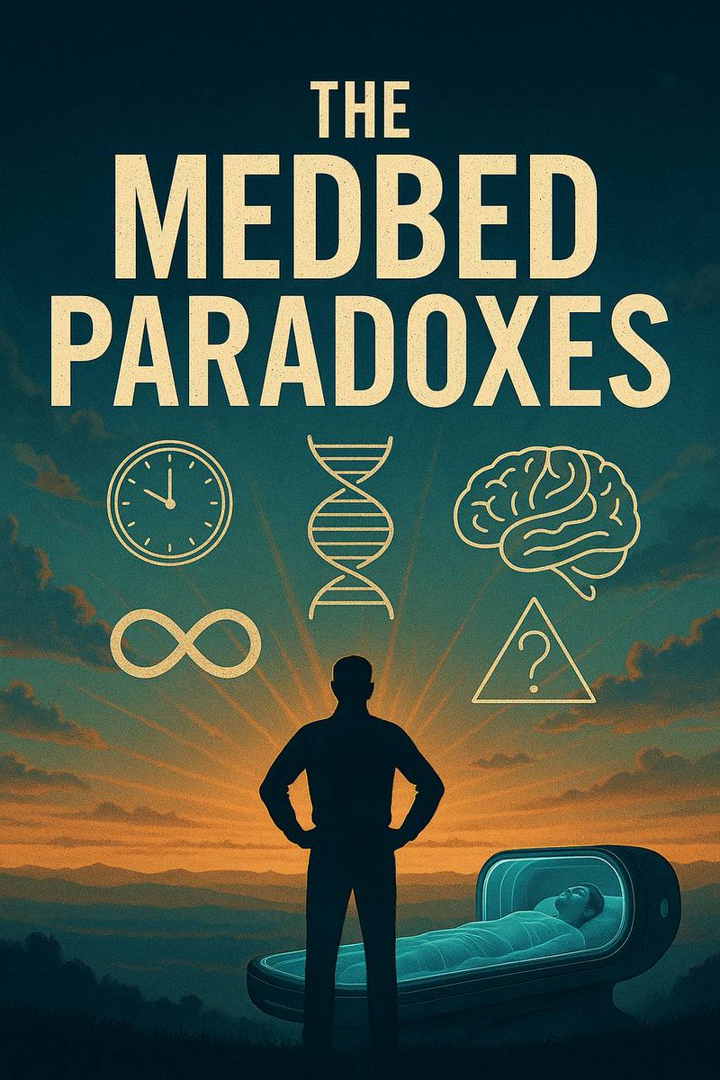 SecScottBesennt's tweet photo. If MedBeds can erase aging from cells — then aging becomes a choice, not destiny.
👉 What would it mean if you could decide whether to be 40, 60, or 100 years old?
👉 Would life lose its “value” if time was no longer limited?

⚡ This is the paradox: MedBeds don’t https://t.co/Eb0HNyFMNR