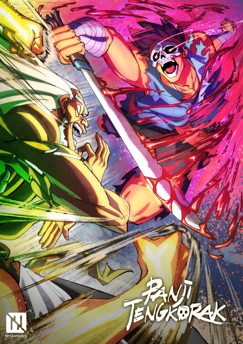 aku nonton kok bang :' . Sayang banget yg galiat final battlenya, sampe kufanart nih

#panjitengkorak