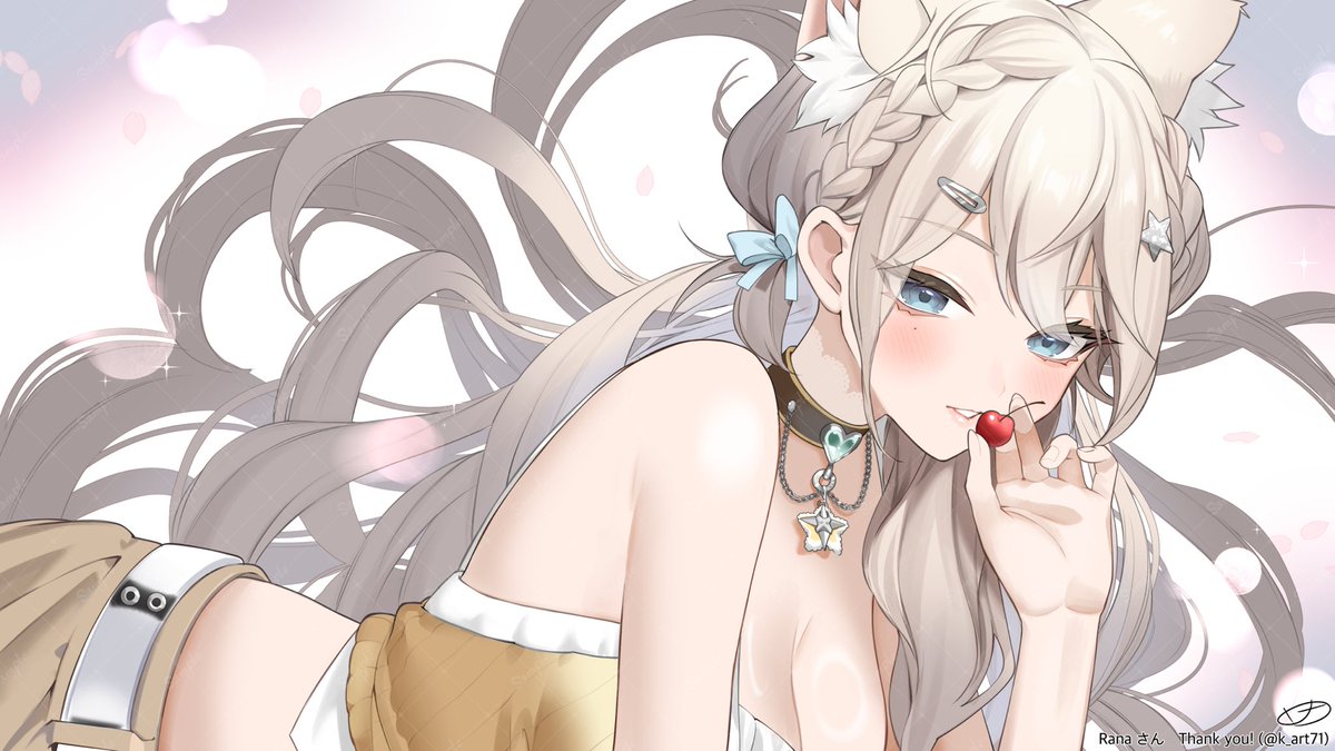 Thank you for the commission!
#skeb のご依頼ありがとうございました🤍🍒

#Vtuber