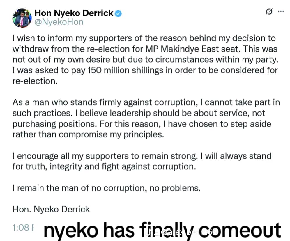 Reports of bribery, extortion, manipulation and exploitation of women continue coming.  Very absurd!