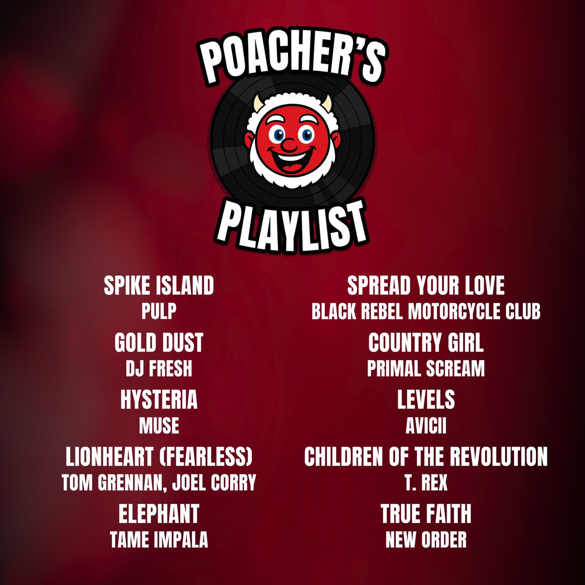 Poacher_The_Imp's tweet photo. 🎶 Thank you for all your requests across our social channels, City fans! Here are just ten of the tracks on my playlist for #LINWIG. https://t.co/vS8v2957AV