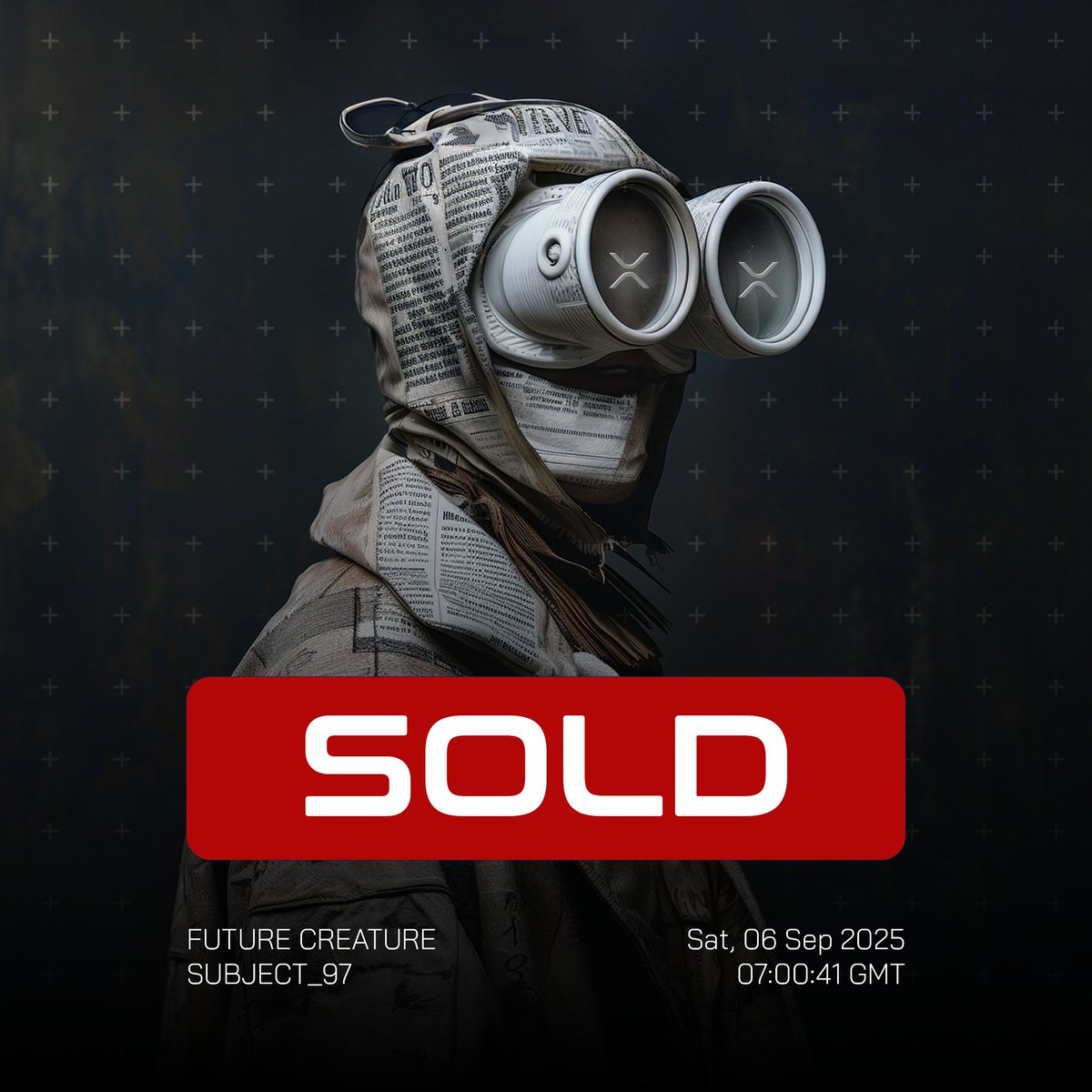SAAAKSSS's tweet photo. FUTURE CREATURE SUBJECT_97
sold on secondary //
Congrats for buyer &amp; seller //

#XRP HAS #FUTURECREATURE https://t.co/Hds5RktStu