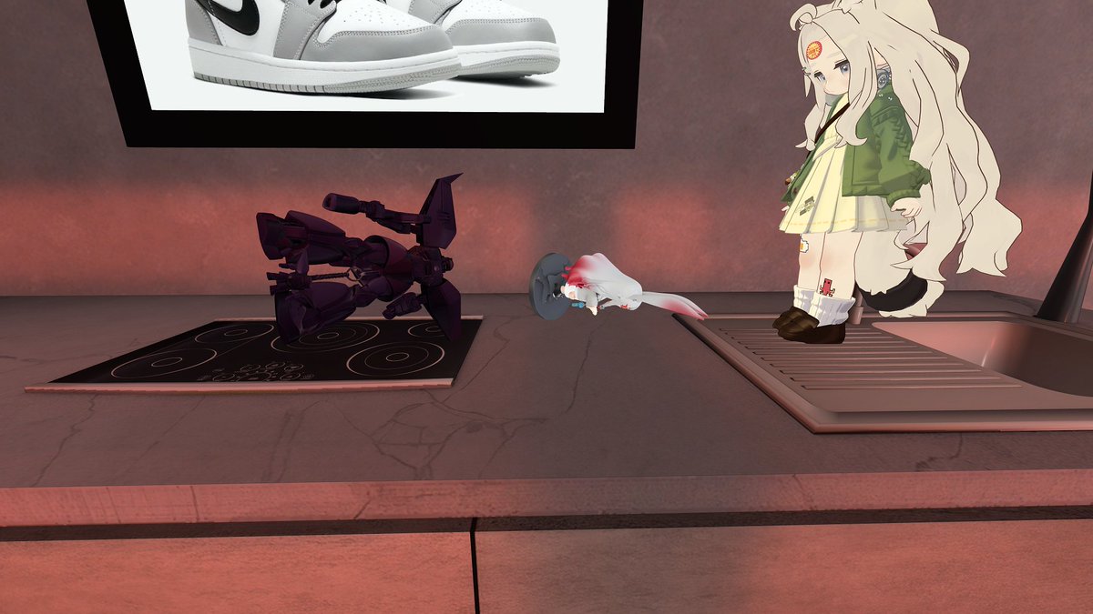 Morley_3_Ai's tweet image. 何が凄いって「2Dイラスト」→「Ai生成3D #フィギュア化」→「FREEアプリで3D立体データ化」→「#FBX データ」→「#Unity で自分のワールドへ配置」→「VRCHATログイン」→「自分お部屋でフィギュアで遊ぶ」が素人で出来てしまった、、、メタバース化して部屋引き籠りできますんWw
#VRChat #Gunpla