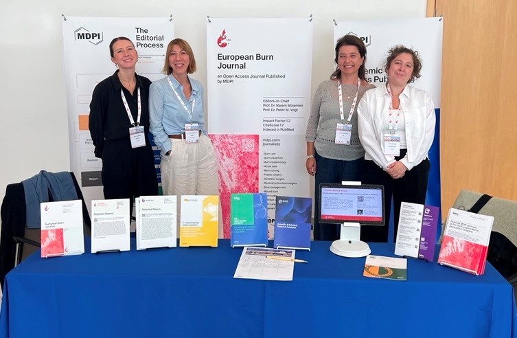 It's the last day, and we are delighted to have been part of this successful event. Thank you to everyone we met, and we look forward to seeing you at the next conference. 👏 👏 👏

<a href="/Euroburn/">European Burns Association</a>

#EBA2025 #MDPI #OpenAccess #EBJ #BurnCare #BurnResearch