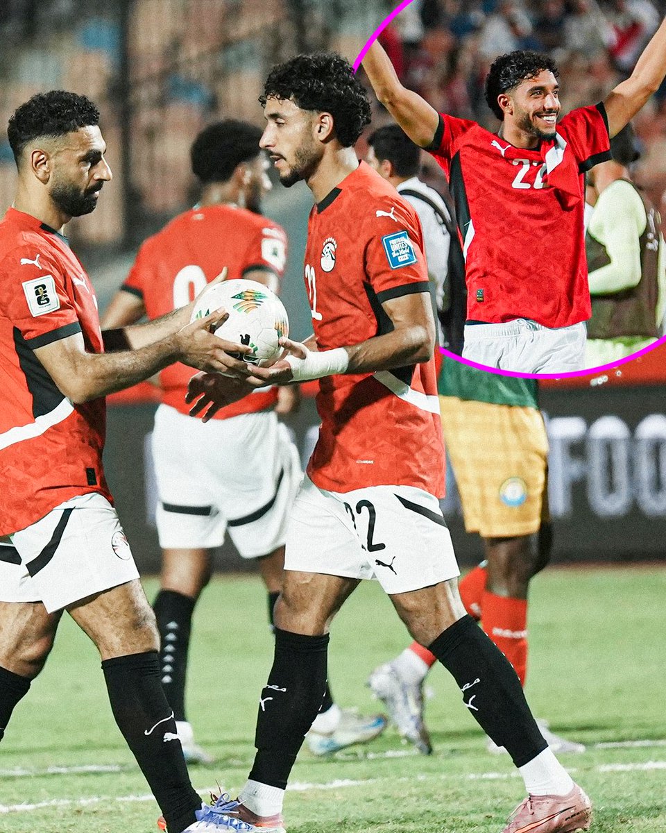 Mo Salah let Omar Marmoush take Egypt’s penalty so he could score his first World Cup qualifying goal ❤️