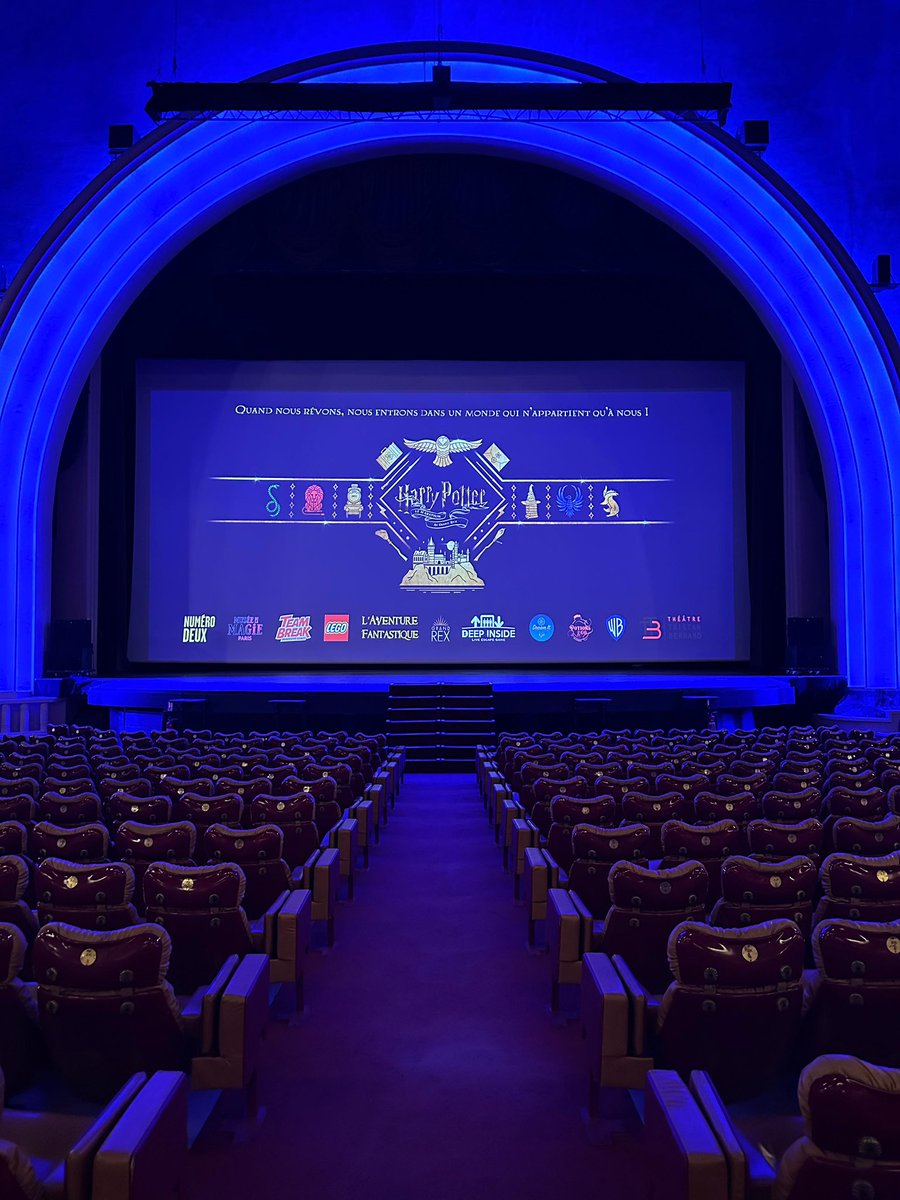 LeGrandRex's tweet photo. Notre #MarathonHarryPotter est officiellement lancé ! ✨ https://t.co/I62kzlycCu
