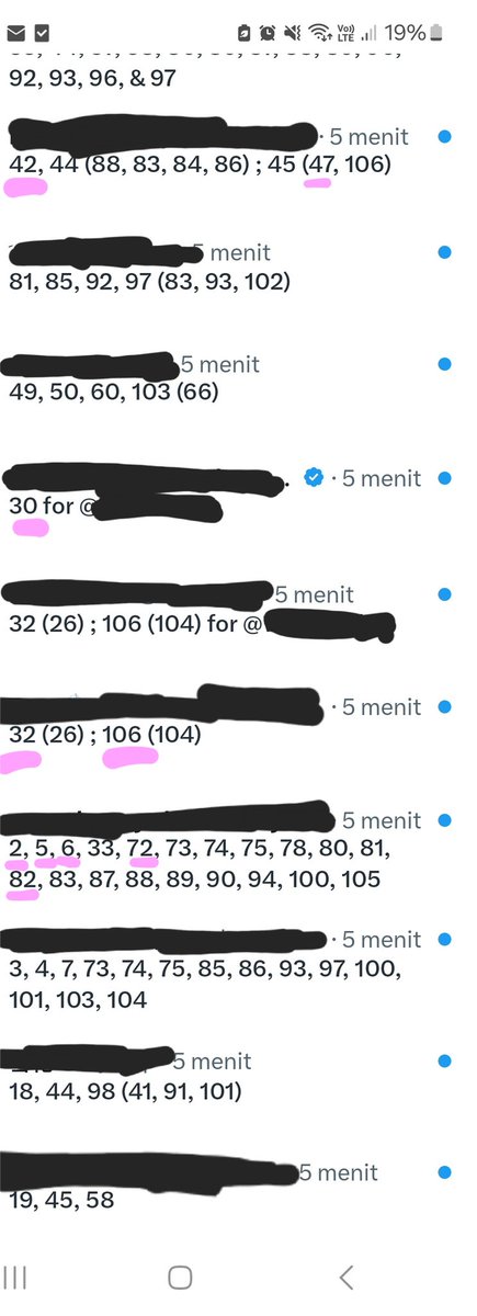 furinyah's tweet photo. Ini transparansinya ya guys! Yang digaris pink = dapet layoutnya!

List availability:
9, 10, 11, 12, 15, 20, 24, 26, 27, 28, 35, 36, 37, 40, 48, 51, 55, 56, 59, 61, 62, 63, 64, 65, 69, 71, 76, 95, 99

Yang mau beli yang masih avail bisa langsung DM yaa, makasih banyak!! 🩷 - 🧼 https://t.co/genNE02wZW