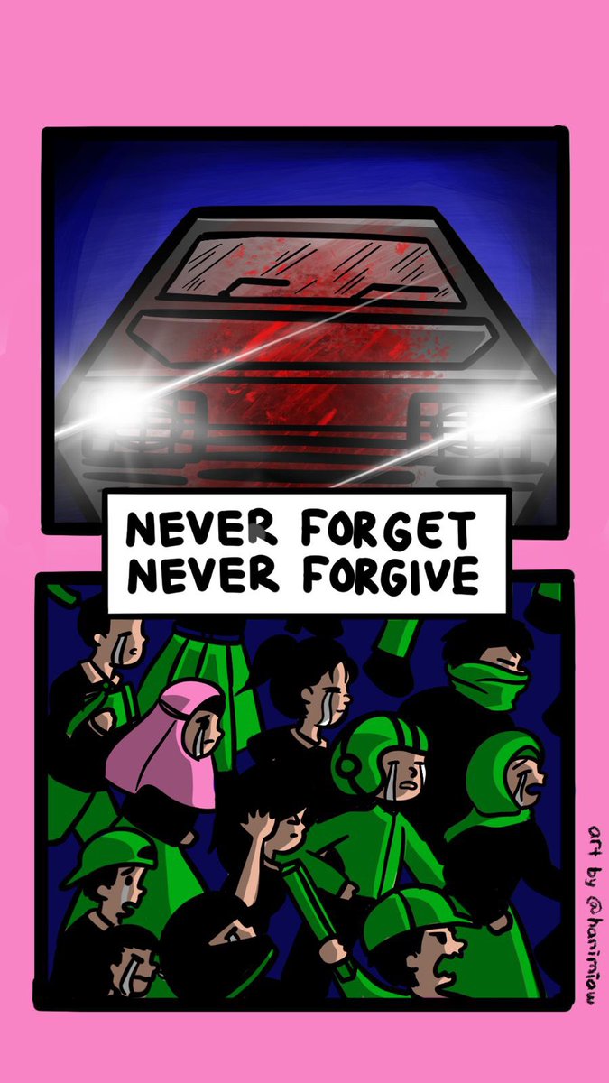 Never forget! Never forgive!
