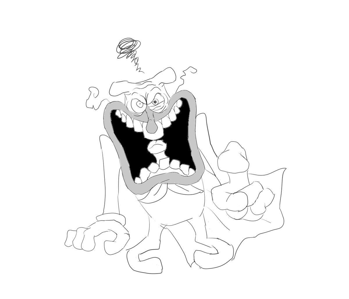 IT'S ALL YOUR FAULT!!!!!! #pizzatower #pizzatowerfanart