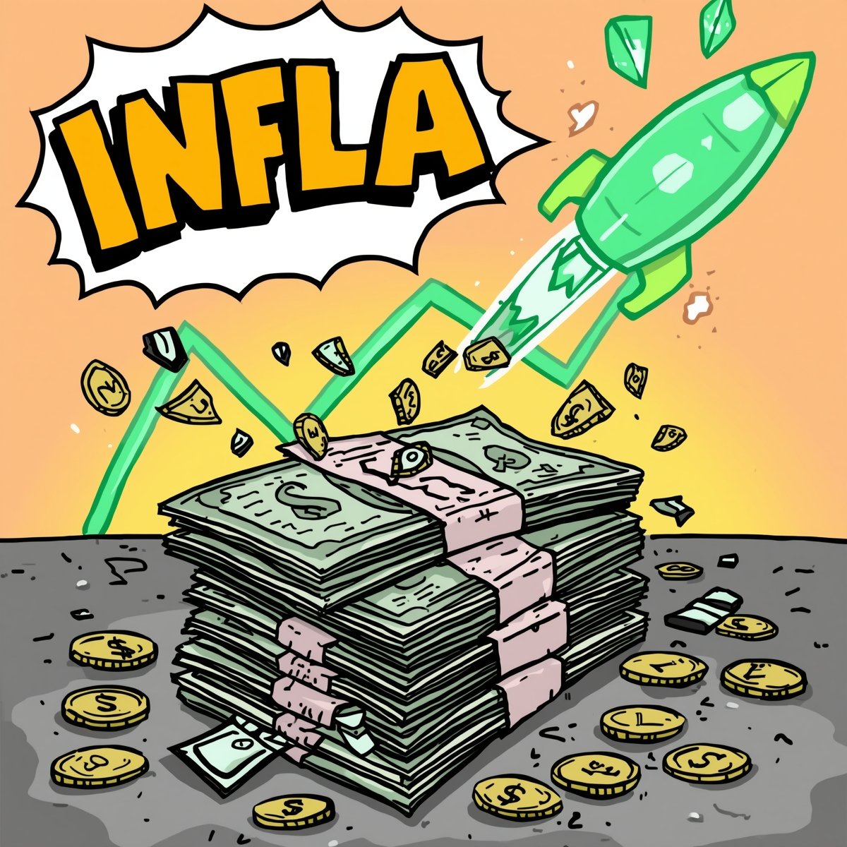 MemeFlatioooon's tweet photo. 💥 $INFLA drops in 2 days!
INFLA isn’t just a coin – it’s a movement against inflation, a joke that became real, and a community ready to ride together 🚀🌕.
Stay tuned. The era of $INFLA begins soon. #INFLA #memecoin #Inflation #crypto https://t.co/73FFf5z2PF