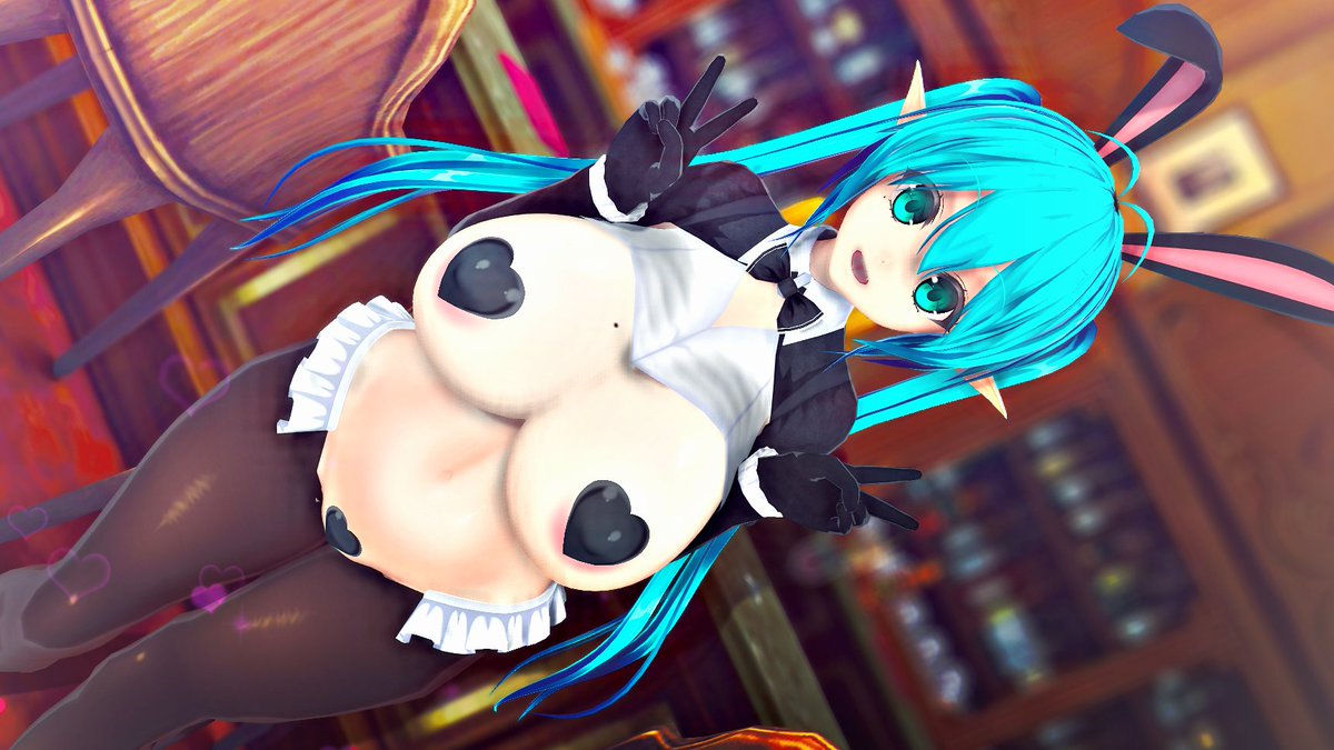 うちのこエステルちゃんの逆バニー #COM3D2 