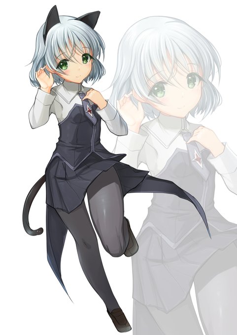 サーニャ スカウト祈願絵(サーニャが来れば自動的にエイラも付いてくるはず😃) 