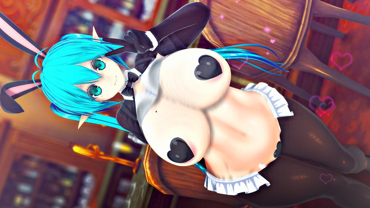 うちのこエステルちゃんの逆バニー #COM3D2 