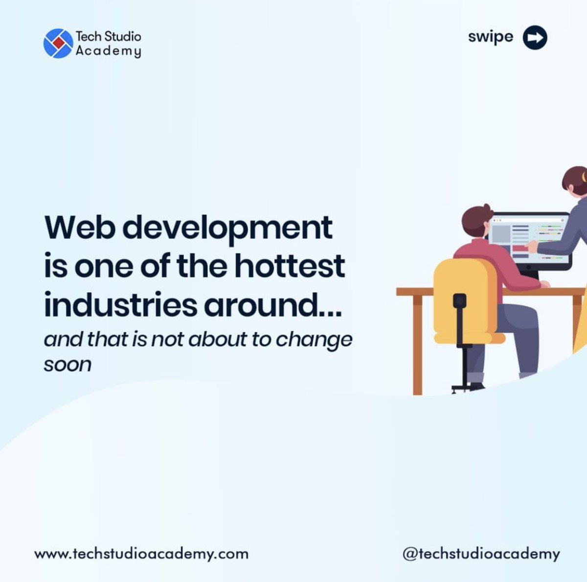 TechStudioAcdmy's tweet image. Whether you're just starting out or leveling up, these skills are non-negotiable for success in web development. Swipe through to see if you've got them all! 👇
#WebDevelopment #learntech #techies #viral2025 #explorepage #fypシ