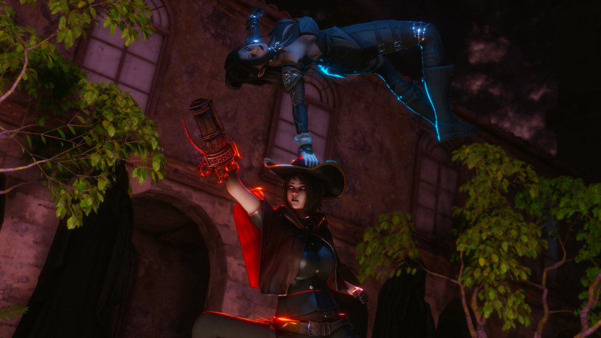 This was actually the original idea for the linked image, but I found the phantom lady more visually interesting. Which do you think is better?
x.com/Ajk_After_dark…