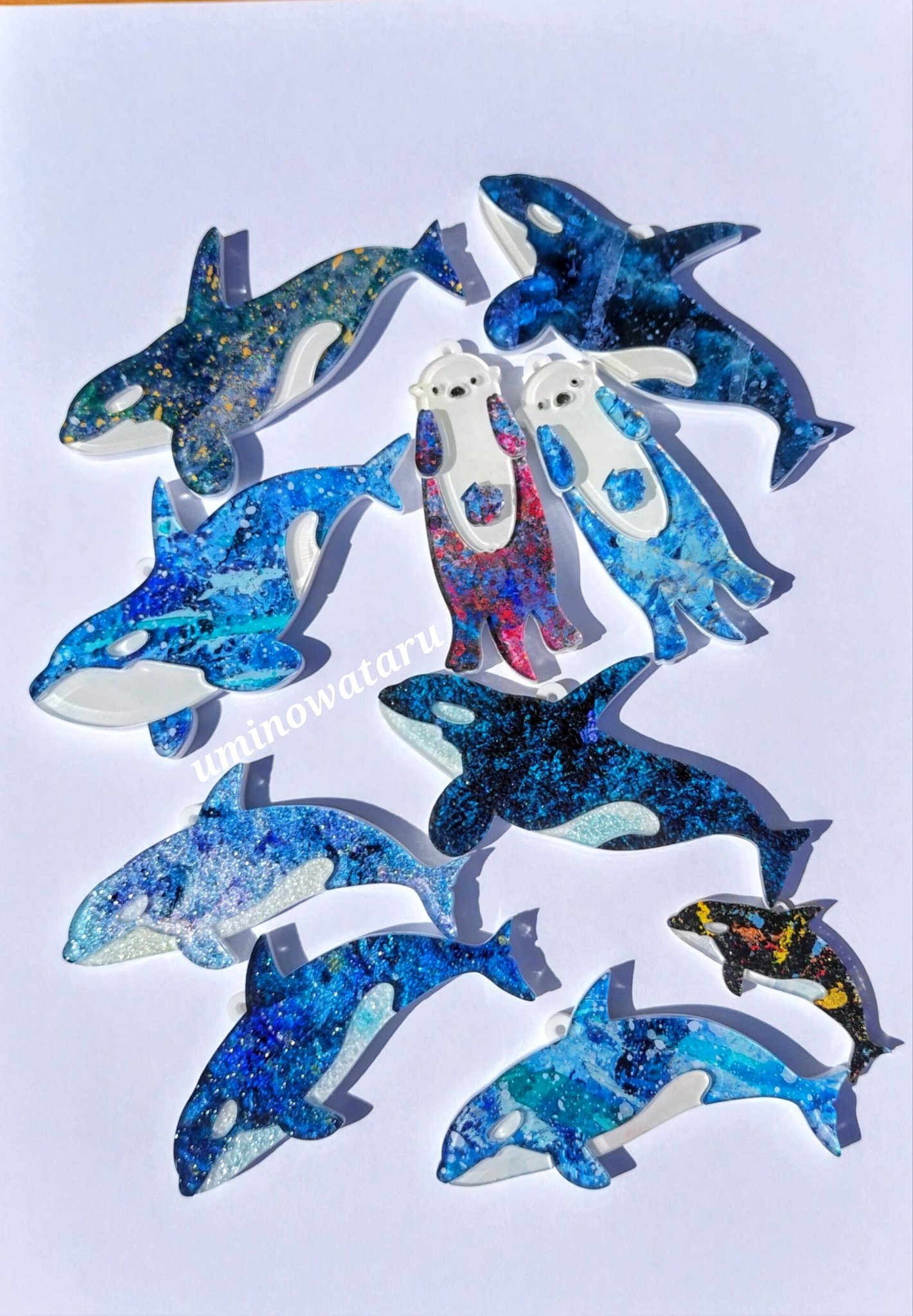 海の生き物を描いてみました。 トモカワ ヒロサキ | UMIYA 🇯🇵 | 幻想的で、不思議で、美しい