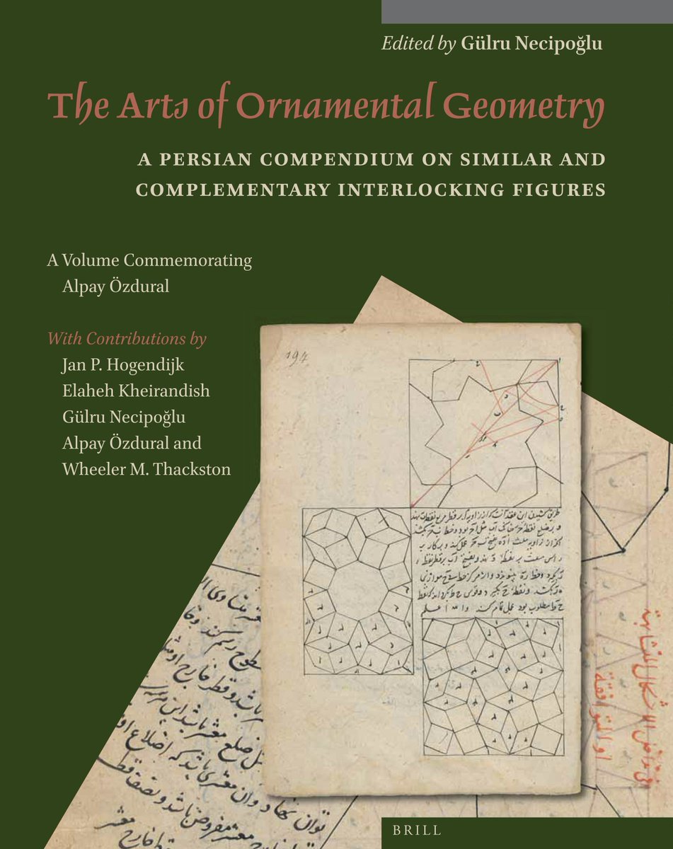 #OpenAccess
The Arts of Ornamental Geometry
A Persian Compendium on Similar and Complementary Interlocking Figures
ed. Gülru Necipoğlu. BRill 2016
PDF 🔽
archnet.org/publications/1…