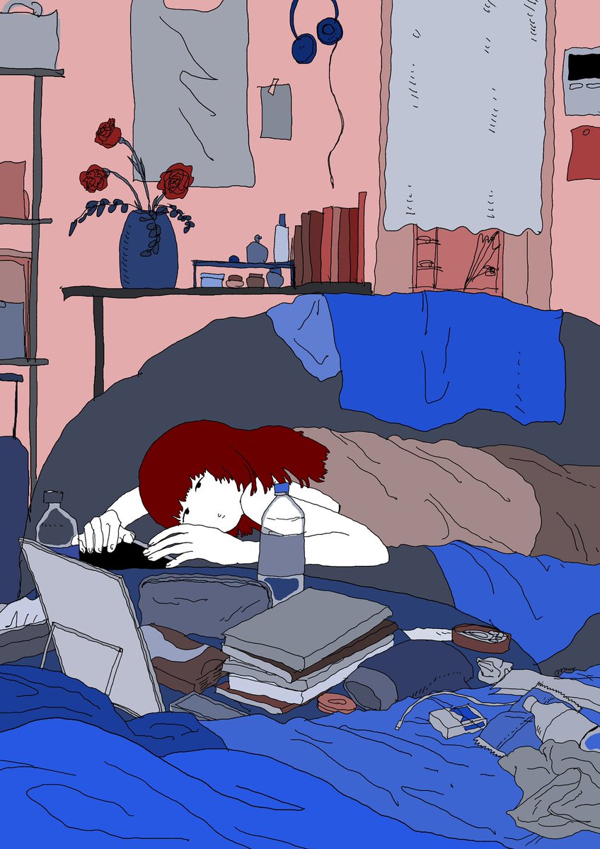 「怠惰」|るんるん📘お休み中のイラスト