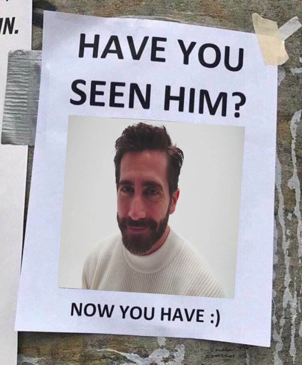 SilviaMJakeGy's tweet photo. Ahhhh! #jakegyllenhaal https://t.co/IUediBYHJS