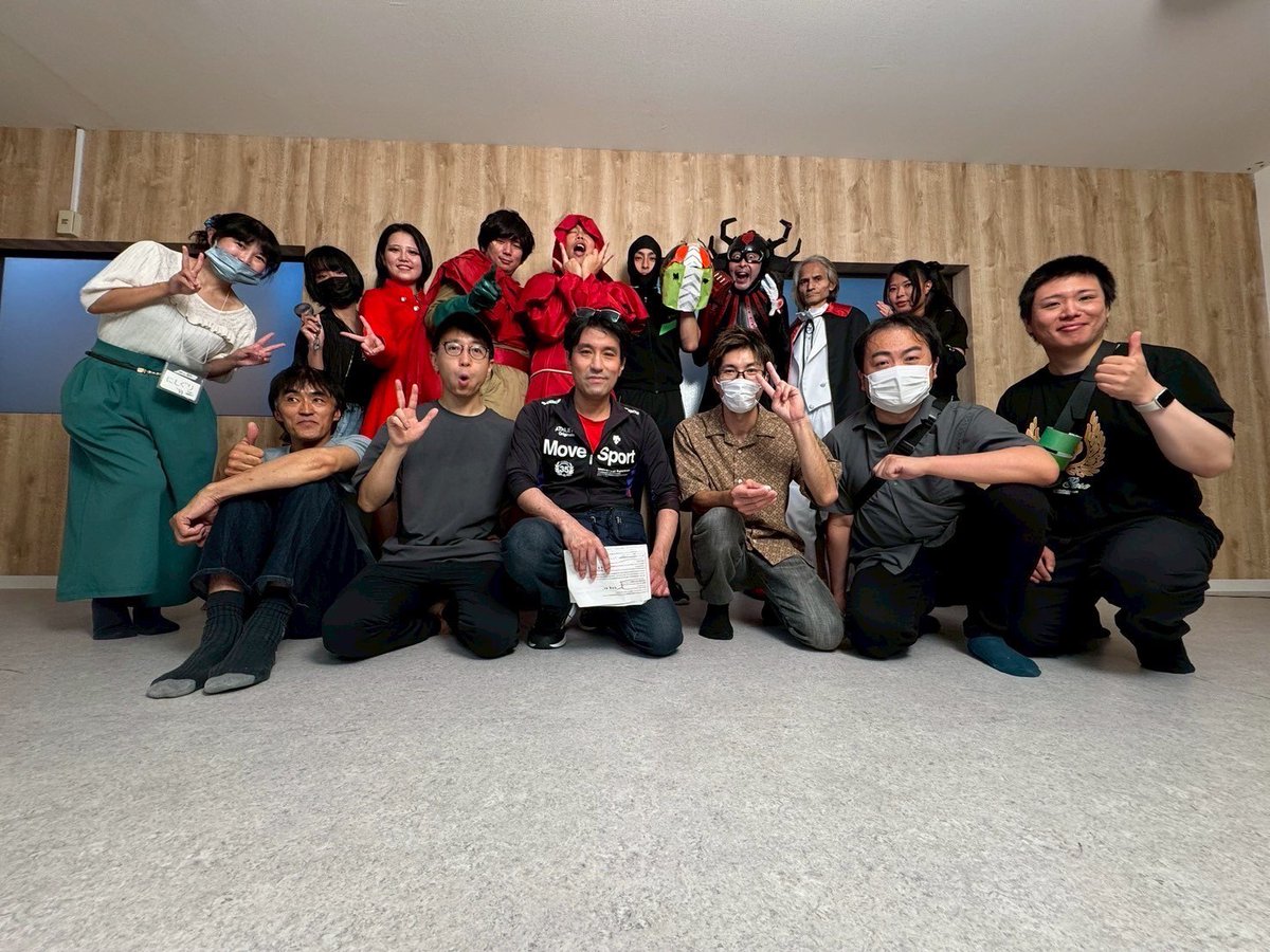 naarino_7si's tweet photo. きょうは
#東ベイ　#TOBAY　の
#トウベイジャー
撮影スタッフ✨
お久しぶりの方やはじめましての方もあつまる中での撮影！個性豊かなキャラクター！！

回を重ねるごとに終わりに近づくの寂しい… https://t.co/3kCGKIH7Hi