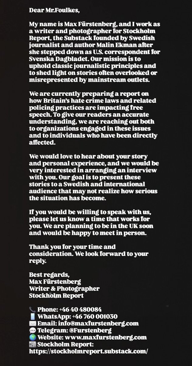 Max Fürstenberg tweet media