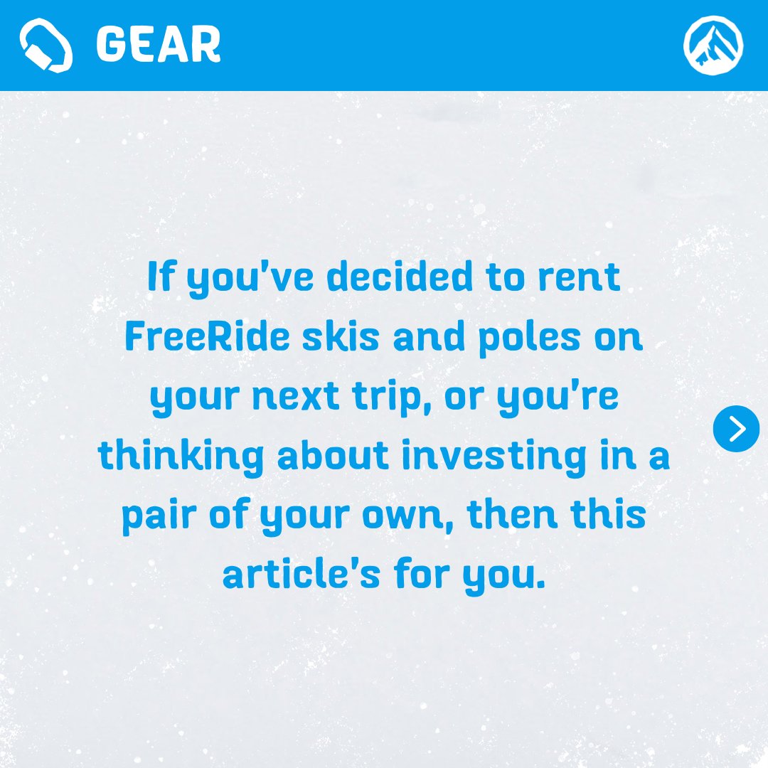 FreeRideRep's tweet image. ⛷️ FreeRide Republic is your free resource for staying safe and having fun in the backcountry. Check out our advice on how to choose FreeRide specific skis and poles to help you ride smarter and shred harder.

🔗 freeride-republic.com/learn-article/…

#SkiGear #Skiing #SkiPowder #OffPiste