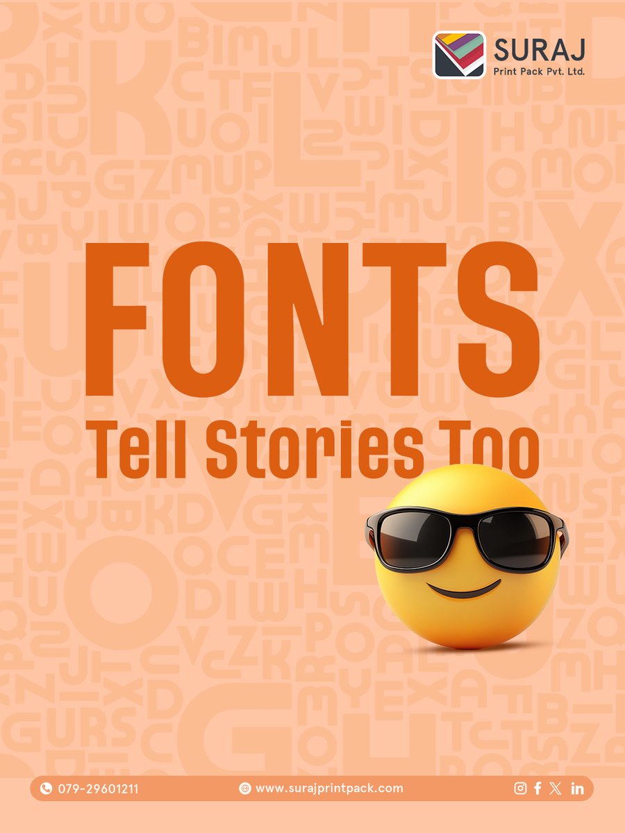 SurajPrintPack_'s tweet photo. Your font is your voice. Let it speak clearly. ✨

[Typography, Design, Branding, Creativity, Fonts, Graphic Design, Style, Aesthetics, Minimalism, Clarity]

#font #fontdesign #fontstyle #fonts #typography #design #branding #creativity #style #aesthetic https://t.co/HLuwCcRgAT