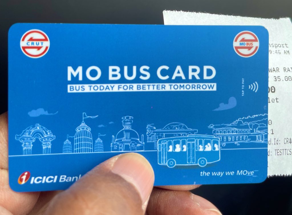 AshishDash31's tweet photo. @CRUT_BBSR Hi! Can you please confirm if the Mo Bus card service is still available for use? #MoBus #AmaBus" https://t.co/K5tcSWT2wL