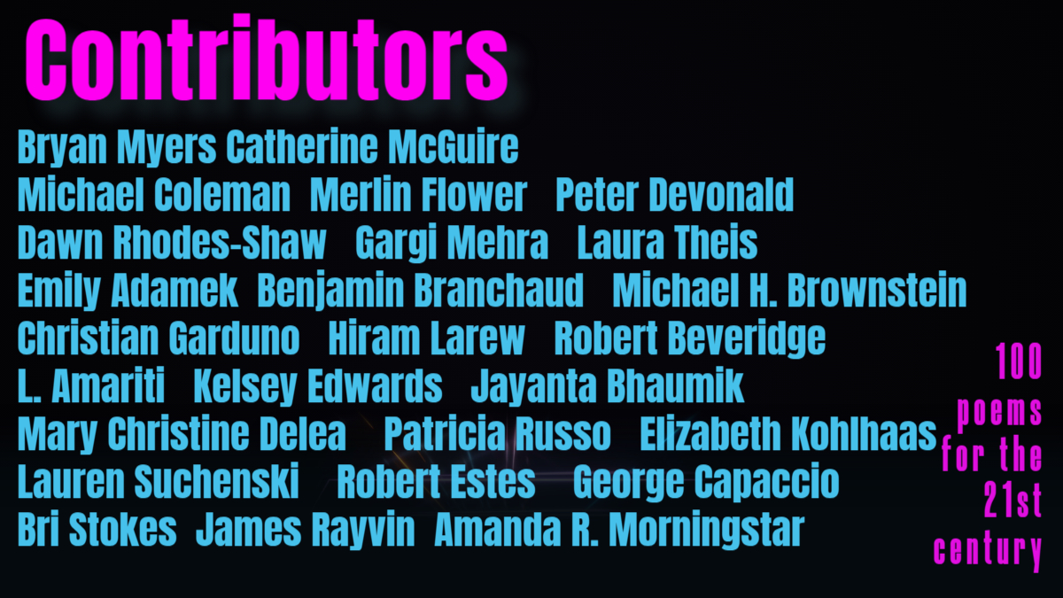 Rough Diamond Poetry Journal (@poetryrough) on Twitter photo More of our amazing poets for 100 poems for the 21st century.
Thank you so much! We can't wait for it all to be ready! More of our amazing poets for 100 poems for the 21st century.
Thank you so much! We can't wait for it all to be ready!