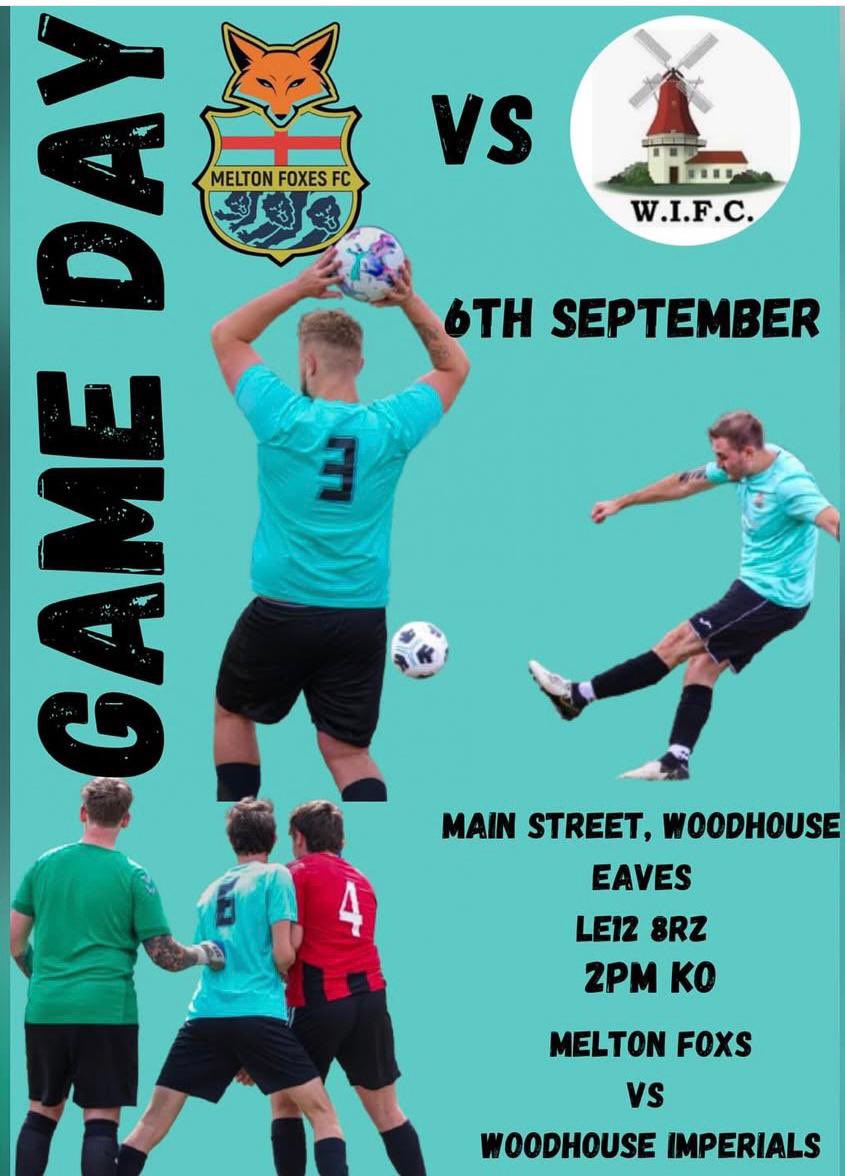 Melton Foxes Seniors (@mffc_seniors) on Twitter photo The wait is finally over! We start our league campaign away against Woodhouse Imperial! #UTF π¦
ποΈ Main Street, LE12 8RZ
β° 2pm KO
π <a href="/LeicsCFL/">LCFL Sponsored by Uptonsteel</a> League 1 The wait is finally over! We start our league campaign away against Woodhouse Imperial! #UTF π¦
ποΈ Main Street, LE12 8RZ
β° 2pm KO
π <a href="/LeicsCFL/">LCFL Sponsored by Uptonsteel</a> League 1
