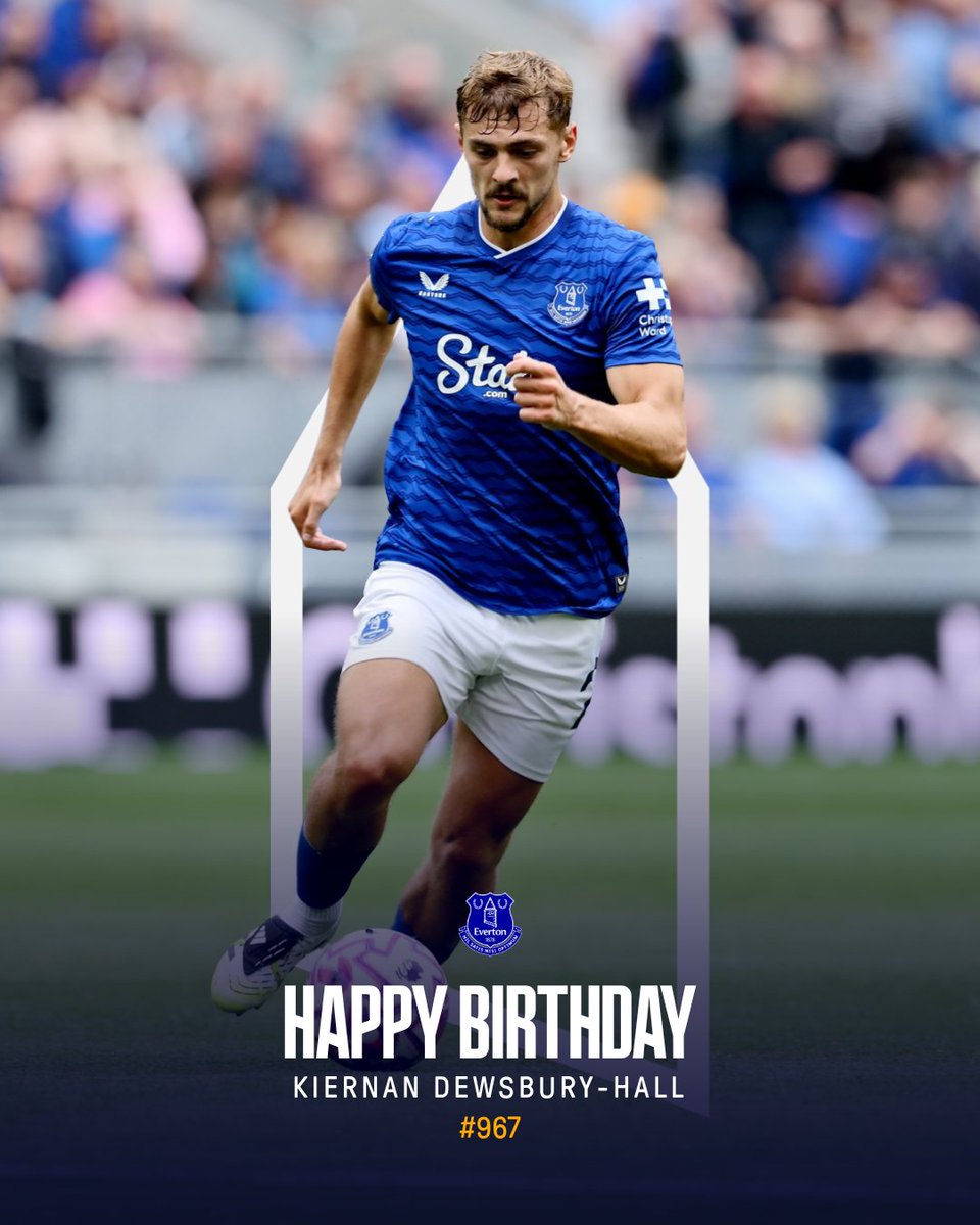 Joyeux anniversaire à Kiernan Dewsbury-Hall, qui fête ses 27 ans aujourd'hui ! 🎂🔵