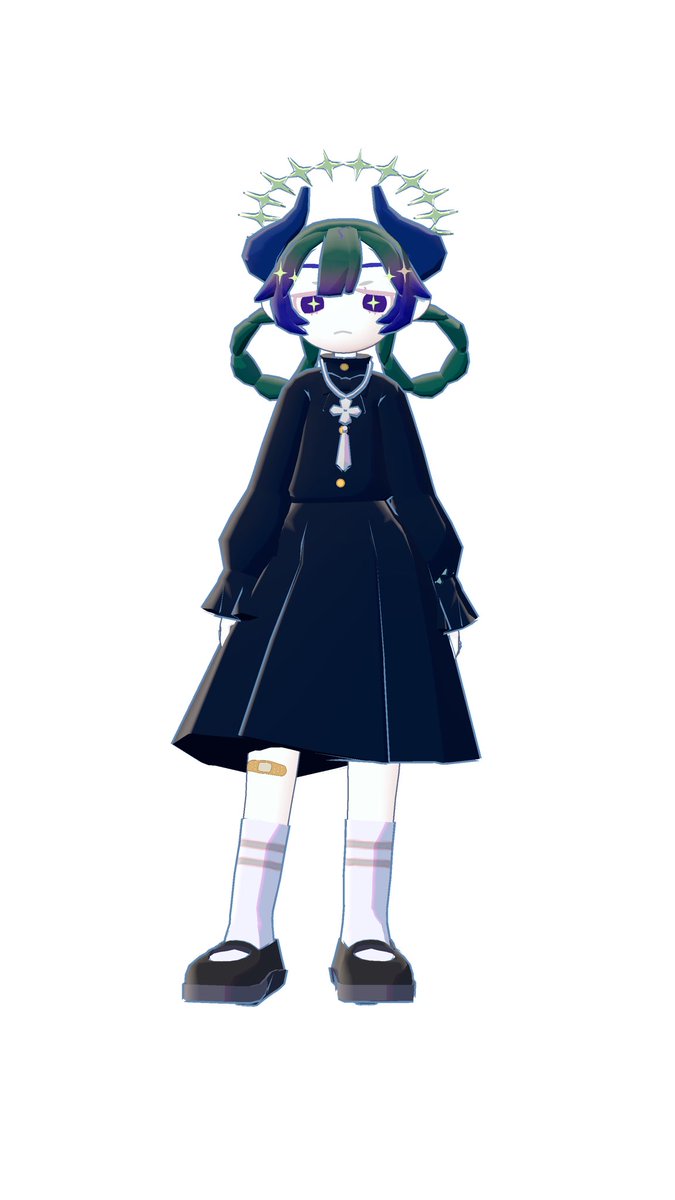 Mizuami_888's tweet photo. 色の練習しよ〜と思ってこねくり回してたんだけどかなり好きな子になった https://t.co/J7KidplFFU