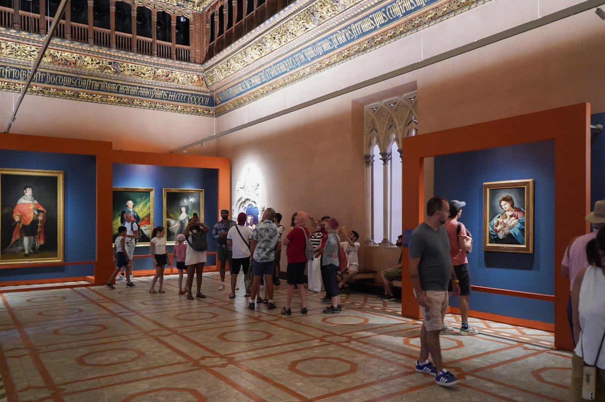 🙌🎉¡Este domingo toca visita gratuita a la #Aljafería! Disfruta de la zona histórica y recorre la exposición de <a href="/goyaenaljaferia/">Goya en la Aljafería</a> de forma gratuita por ser primer domingo de mes.

🎨🏰😍 ¡No te lo pierdas!

📌 Domingo 7 septiembre
🕐 10:00 - 18:00h