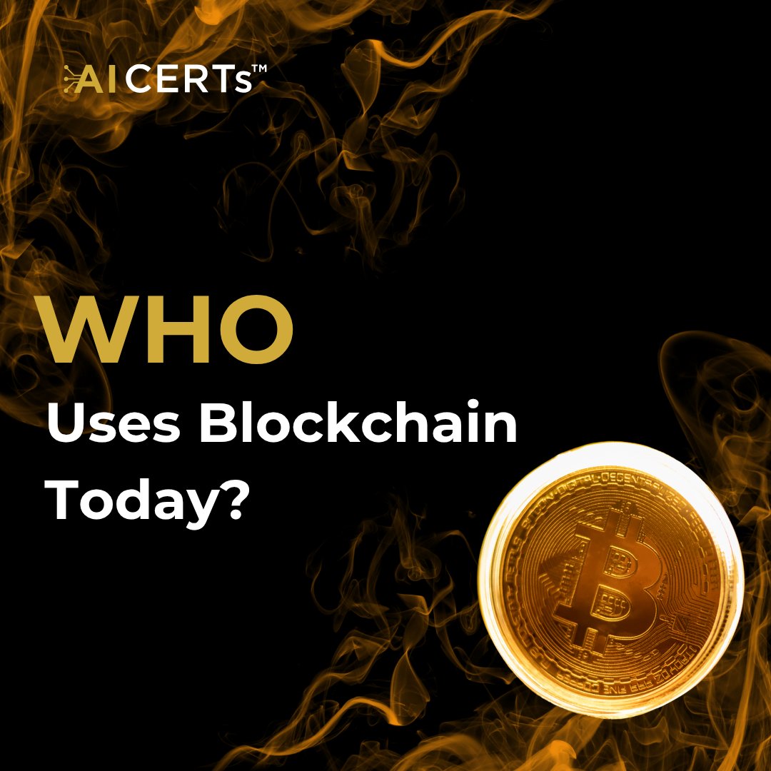 Sejalhere_'s tweet photo. I asked: “Who’s actually using it?”
Turns out:
🏥 Hospitals → secure patient records
🚛 Supply chains → track goods
🎶 Music → fair artist royalties
🏛 Governments → land &amp; voting
It’s not the future. It’s now.
Get certified 
#Blockchain #Web3 #AIcerts #Project500 https://t.co/iQ2FhlY3Su