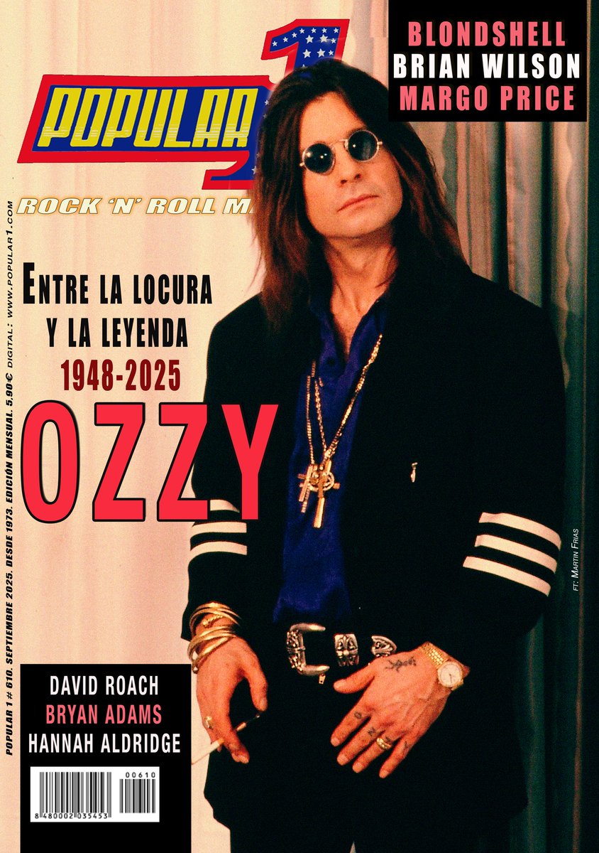 Fedeperiodista's tweet photo. En la revista Popular 1 de este mes de septiembre escribo sobre Brian Wilson, Ozzy Osbourne y Supertramp. @BrianWilsonLive @OzzyOsbourne @supertramp #OzzyOsbourne #brianwilson #supertramp #música #Popular1 #rock #beachboys #cultura @musica https://t.co/adfOhnjK0w
