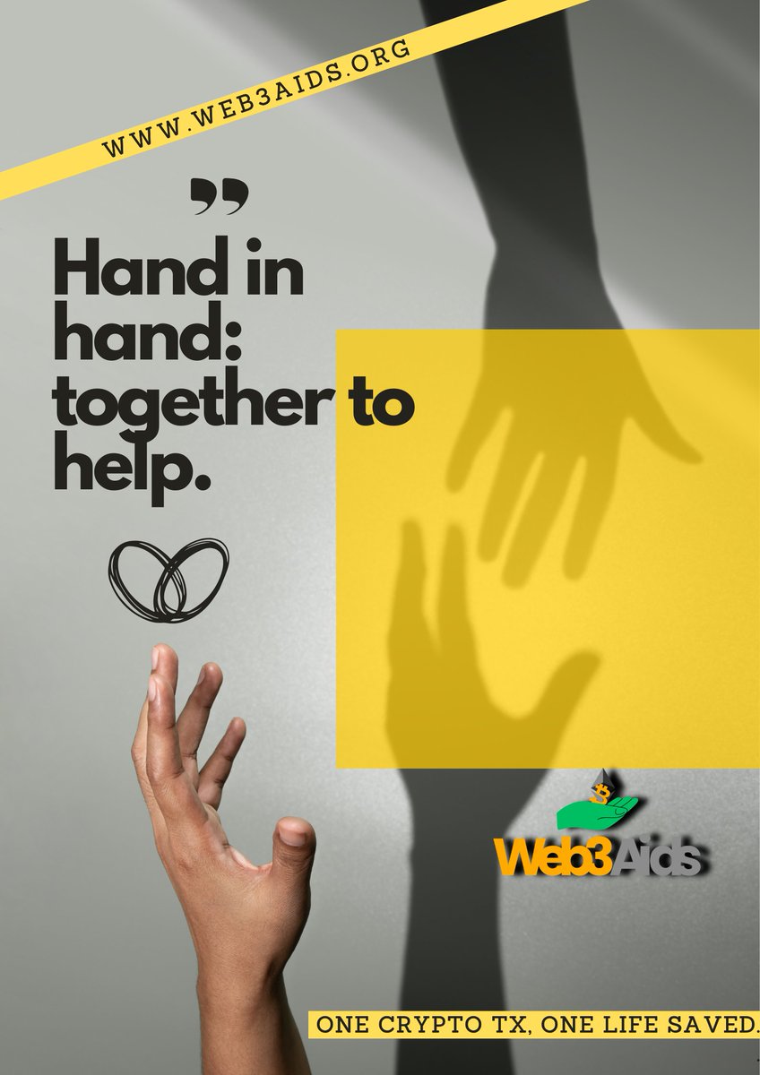web3aids's tweet image. 🤝 Hand in hand, we can change lives.
With Web3Aids, every crypto TX is an act of hope. 🌍💙

👉 Join the movement, support, share, and donate today!

#Web3Aids #CryptoForGood #Goma #DRC #Help #Solidarity #BlockchainForHumanity #CryptoDonation #HumanityFirst #Web3Cares