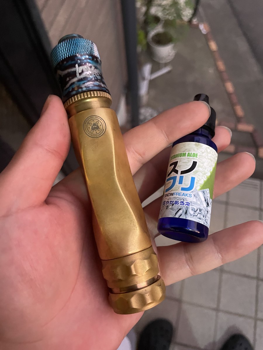 windows363's tweet image. 最近vape復活中
Avid lyfe gyre slowtwist brass

 #avidlyfe
 #complyfe
 #vape