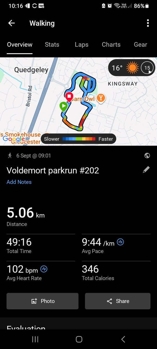 Needs must today, back to **#*££&amp;#&amp;£*# for parkrun today. Did a bit of running 😊 202 parkruns for me, now to go and sort my life out, ready for a 40th birthday party later on!