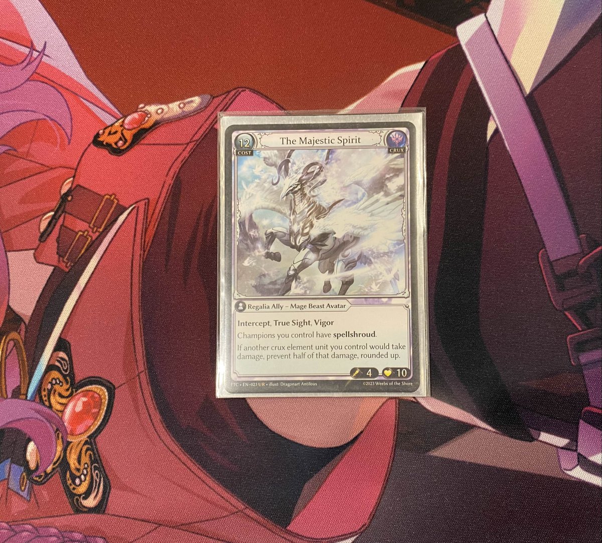 グランドアーカイブ 公認大会
BO1 参加10名

3-0優勝は、Jamesさん(Wind Vanitas)とキングさん(Fire Merlin)でした！ 
おめでとうございます🎉