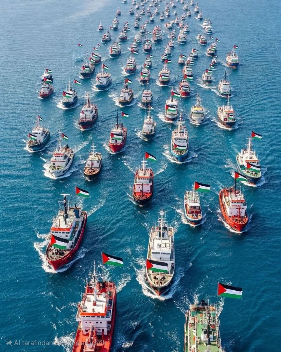 Gazze yok edildi ama tüm dünyanın maskesini düşürdü.Devletler,dinsel,mezhepsel,ırksal tüm cepheler çöktü.Geriye "insanlık ve vicdan cephesi" kaldı. Gerçek duada buluşan vicdanlı ve cesur insanların yolu ve bahtı açık olsun. 
#GlobalSumudFlotilla