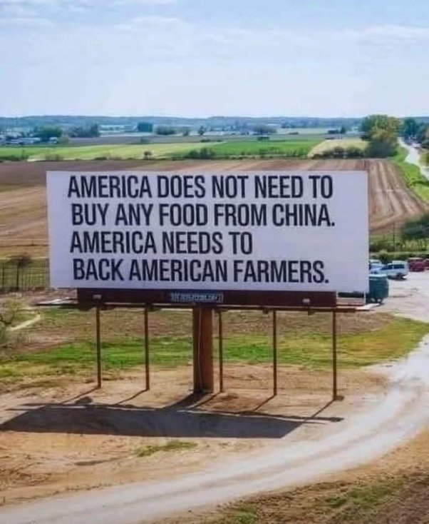 <a href="/JDVance/">JD Vance</a> ❗American farmers can feed the world! lol