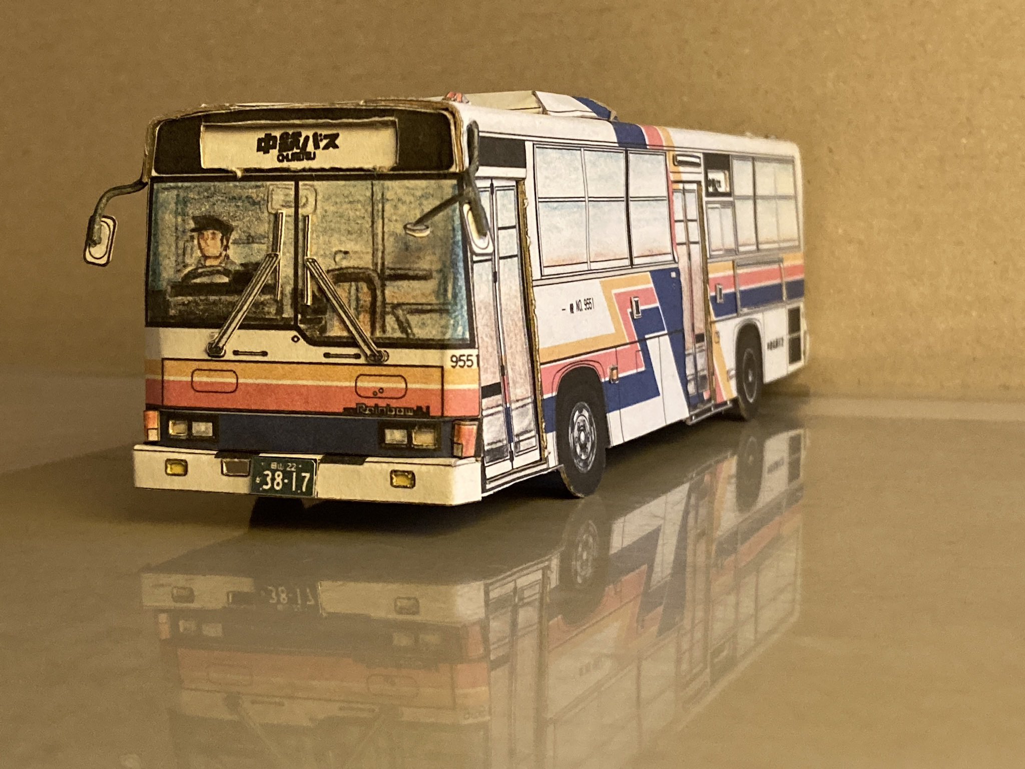 荒神リンダマン　バス First design update in about 7 years] I rode the first bus