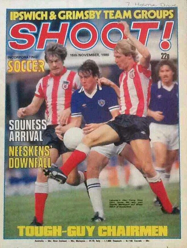 #OTD 1980: Action at Filbert St., where an early John Hawley goal gave #SAFC win at Leicester.
Knighton's team would wait 6 months for next away win as they struggled to survive.
From memory, that sunny evening's TV inc. 'The Dukes of Hazzard' &amp; 'On Her Majesty's Secret Service'.