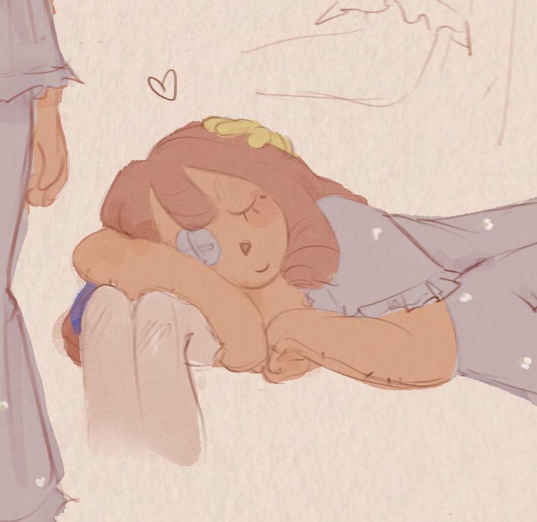 self care is drawing ur fave in ur clothes &amp; sleeping position #ragatha #tadc #jesterdoll #ragapom