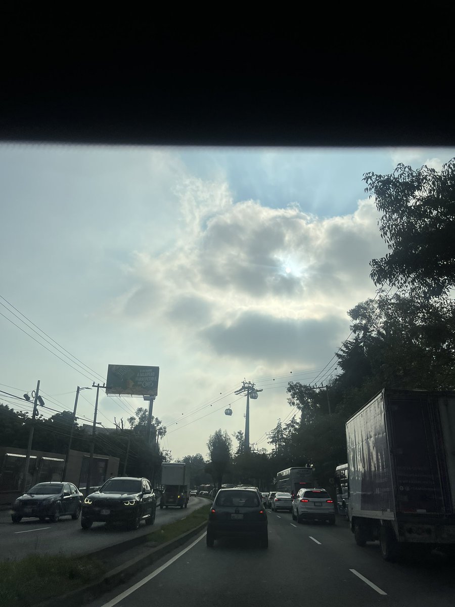 No mamen que ya hay tráfico a esta hora