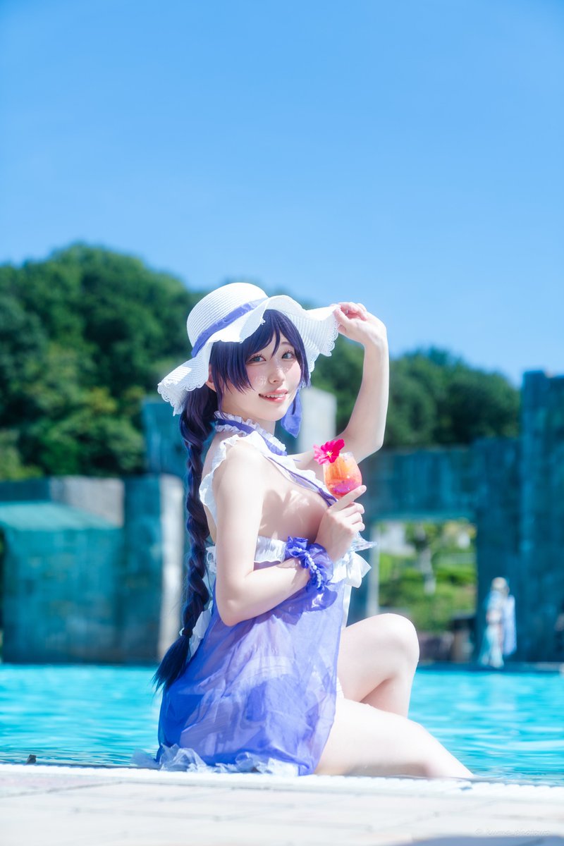 ラブライブ 東條希 くじ引き堂 水着 コスプレ Amazon.co.jp: [fenglei] ラブライブ！ くじ引き堂 東條希