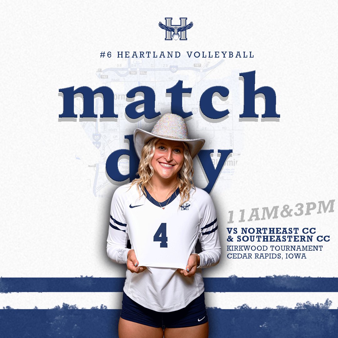 HCCVolleyball's tweet photo. Two More Matches to Round Out the Kirkwood Tourney 👏🏼🦅
🆚 Northeast CC and Southeastern CC
⏱️ 11:00 AM & 3:00 PM
📍 Cedar Rapids, IA
#NextFlight #WingsOut https://t.co/CxEVpcD4Kn